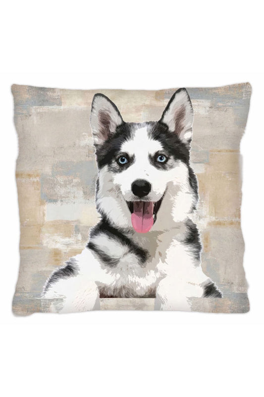 Evcil Hayvanlarımız Serisi Kırlent & Yastık & Kırlent Kılıfı - Köpekler - Siberian Husky
