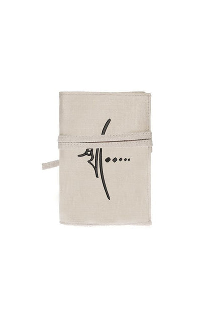 Nothingness Embroidered Book - Tablet - Ebook Bag / Case
