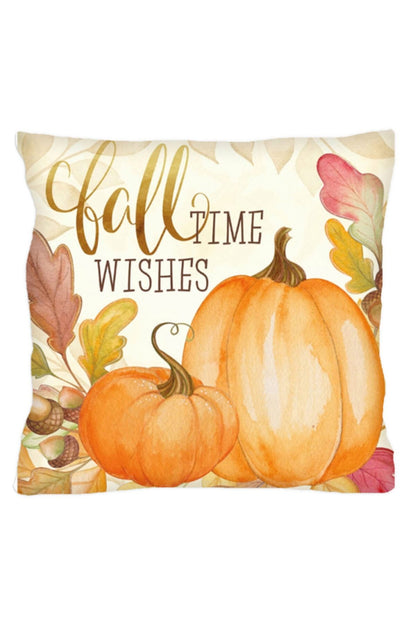Fall Time Wishes Balkabağı Yastık & Kırlent Kılıfı-kırlent
