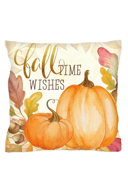 Fall Time Wishes Balkabağı Yastık & Kırlent Kılıfı-kırlent