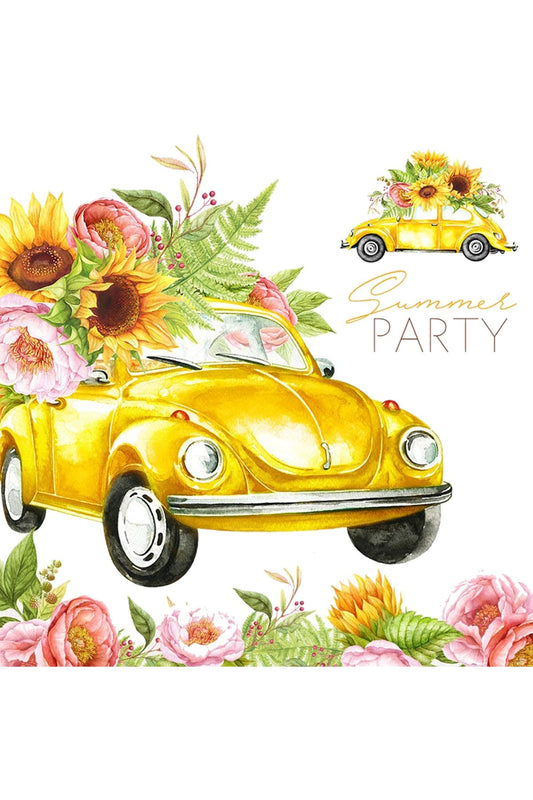 Summer Party Ayçiçeği Yastık & Kırlent & Kırlent Kılıfı No:1