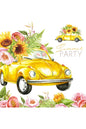 Summer Party Ayçiçeği Yastık & Kırlent & Kırlent Kılıfı No:1