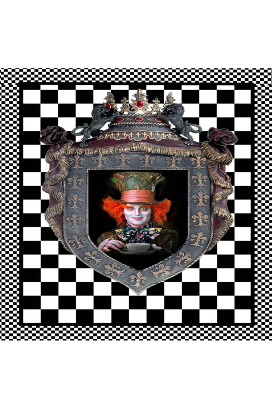 Alice Wonderland Yastık & Kırlent & Kırlent Kılıfı Design No: 8