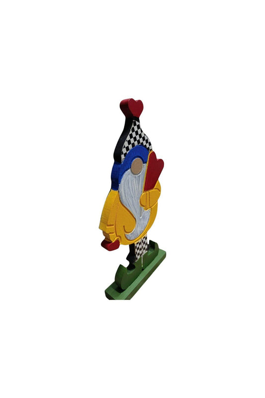Santa Claus Gnome Wooden Decor - New Year, Christmas, Special Event