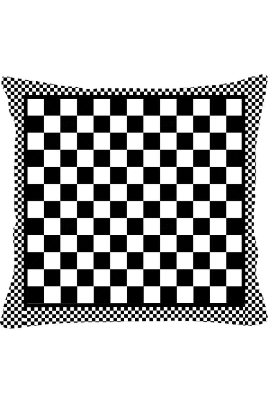 Kareli, Ekose, Tartan, Dama Model Kırlent Kılıfı No:12