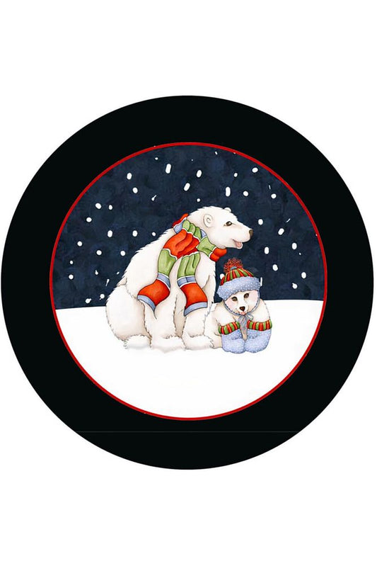 Polar Bear Winter 2-Piece Model: 3 Fabric Undershirts