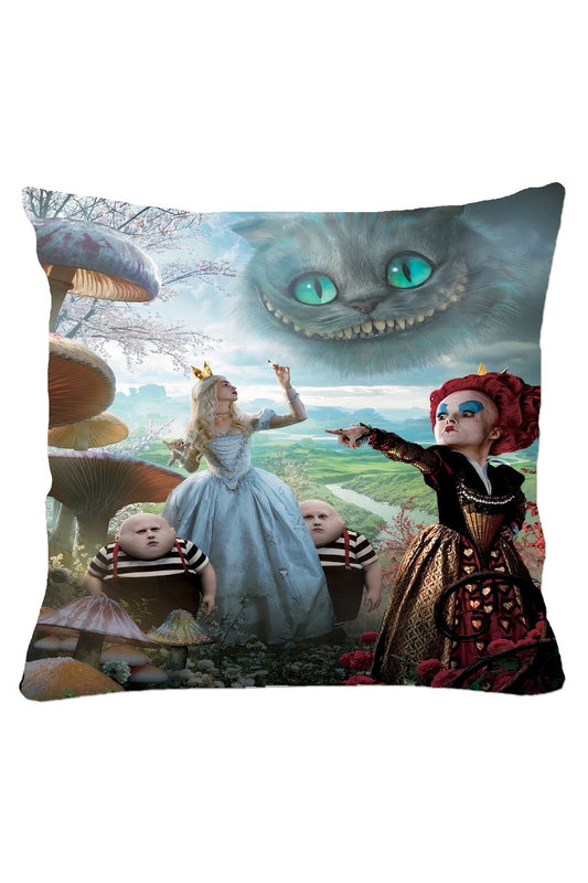 Alice Wonderland Yastık & Kırlent & Kırlent Kılıfı Design No: 10