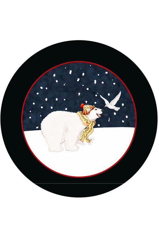 Polar Bear Winter 2-Piece Model: 4 Fabric Underlay