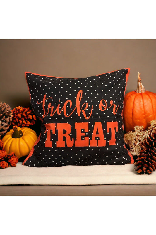 Halloween, Pumpkin, Sonbahar Boo Serisi No:1 Kırlent - Kırlent Kılıfı
