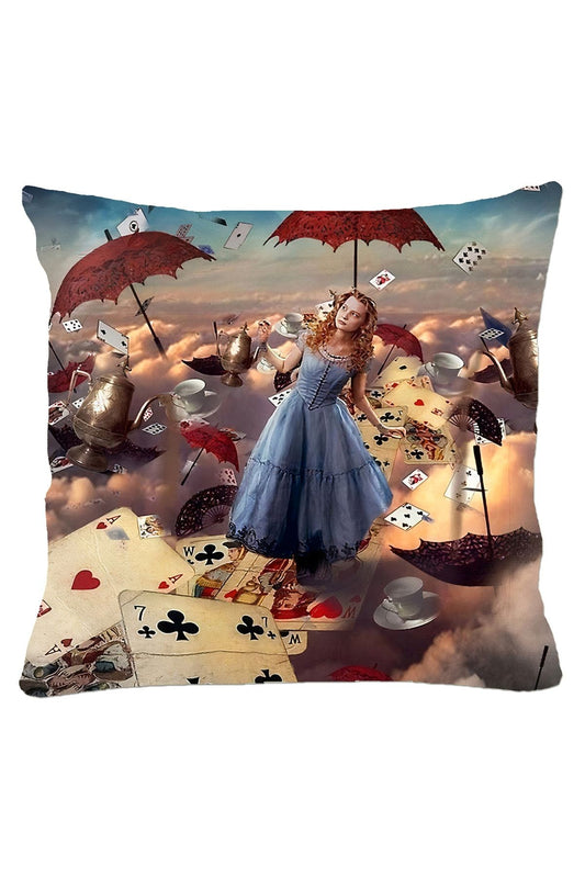 Alice Wonderland Yastık & Kırlent & Kırlent Kılıfı Design No: 11