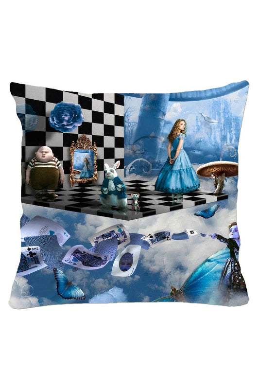Alice Wonderland Yastık & Kırlent & Kırlent Kılıfı Design No: 12