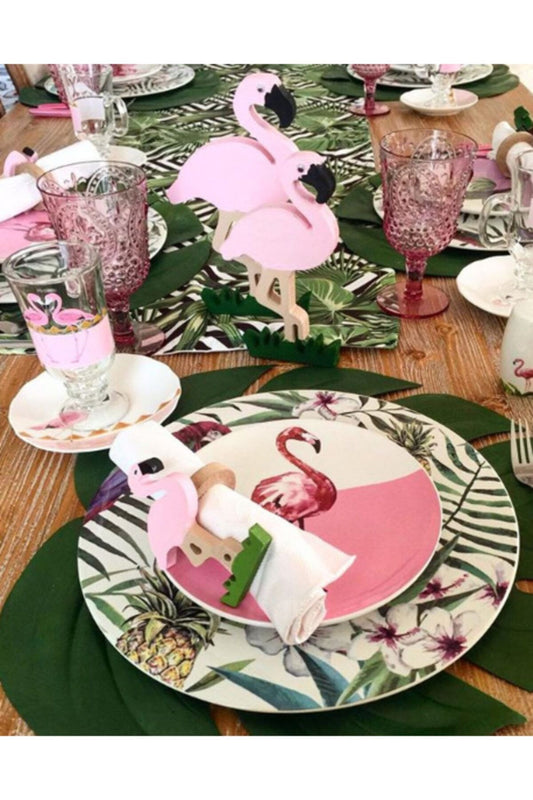 Flamingo Peçete Halkası & Yüzüğü