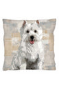 Evcil Hayvanlarımız Serisi Kırlent & Yastık & Kırlent Kılıfı - Köpekler - West White Terrier