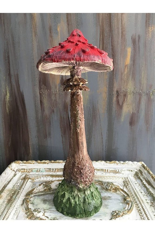 Alice Mushroom Figurine - Decor 55 Cm
