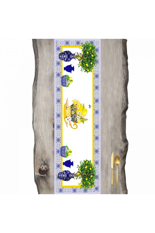 Bleu Blanc Lemon (PEARL LACE) Ranır - Runner