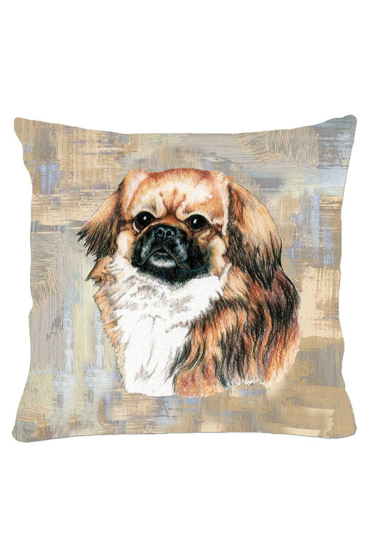Evcil Hayvanlarımız Serisi Kırlent & Yastık & Kırlent Kılıfı - Köpekler - tibetan Spaniel, Pekinez