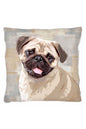 Evcil Hayvanlarımız Serisi Kırlent & Yastık & Kırlent Kılıfı - Köpekler - Pug