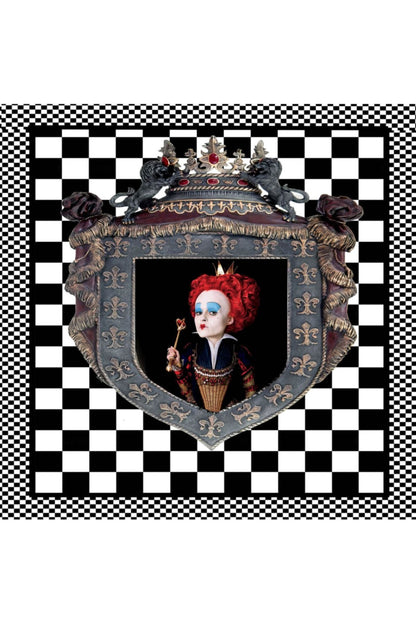 Alice Wonderland Yastık Kırlent Kırlent Kılıfı Design No: 9