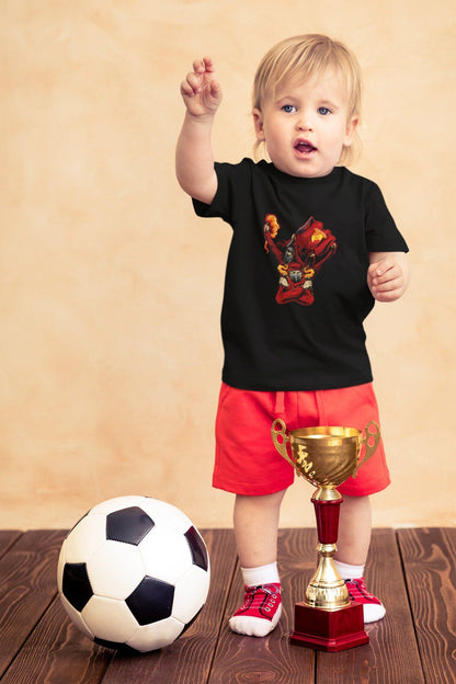 Çocuk Göztepe Kısa kollu bisiklet yaka t-shirt - Tişört