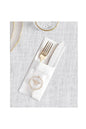Imported Linen Bee Embroidered Cutlery Case