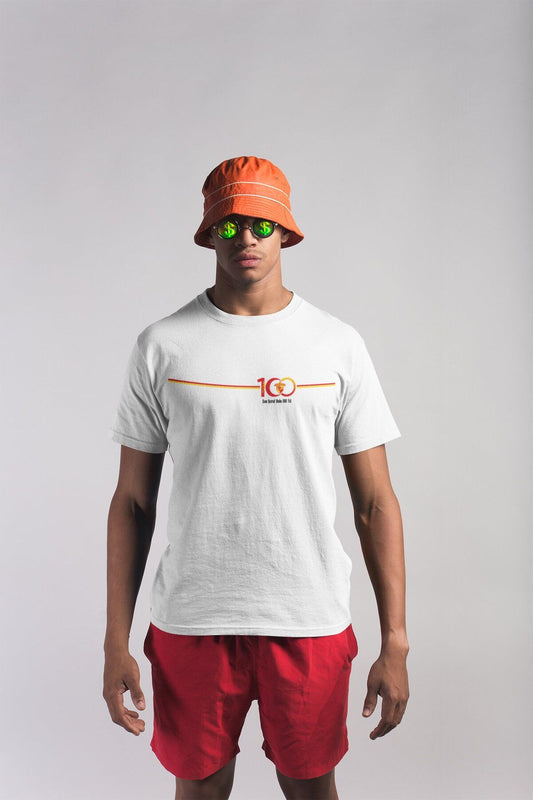 Göztepe 100. Yıl - Şan Şeref Dolu 100 Yıl Kısa kollu bisiklet yaka t-shirt Erkek