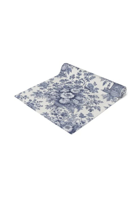 Chinoiserie Mavi Desen Ranır - Runner