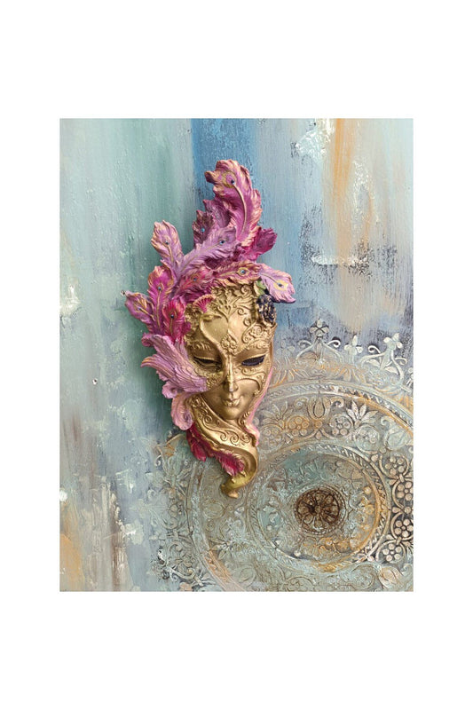 Venetian Mask, Wall Mask, Carnevale di Venezia