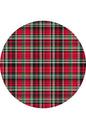 Yılbaşı Çam Ağacı Örtüsü İskoç, Tartan, Ekoseli