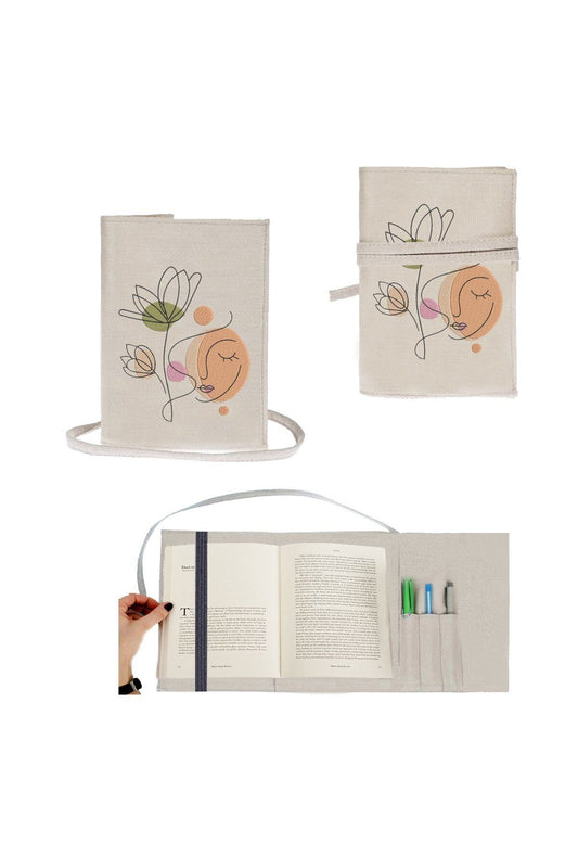 Abstract Women Kitap - Tablet - Ebook Çantası / Kılıfı