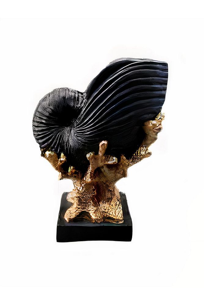 Coral Seashell Vase - Figurine