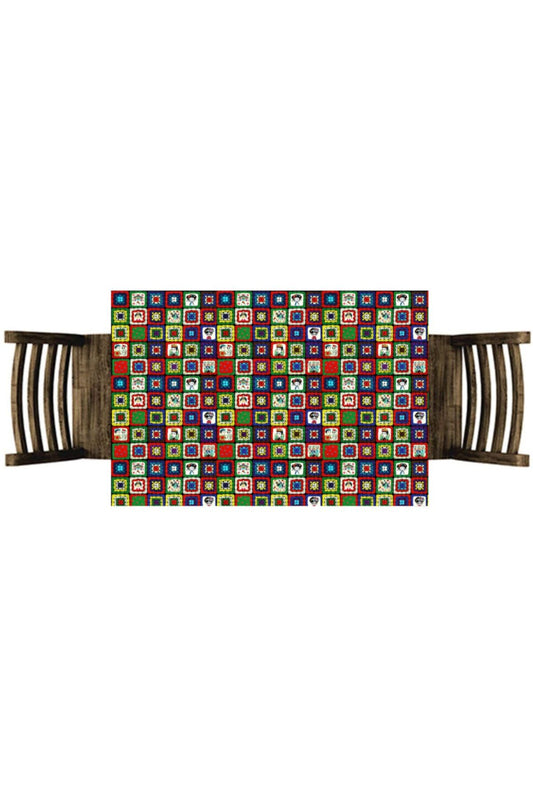 Renkli Frida Dantel Masa Örtüsü 120x140 cm