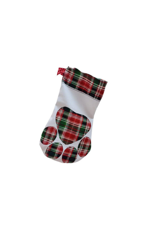 40 cm Pati Kesesi Yılbaşı & Christmas Desenli Dekoratif Hediye Kesesi, Noel Çorabı, Yılbaşı Süsü, Ş
