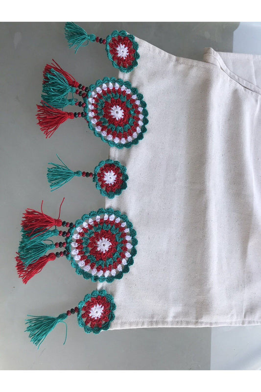 El Örgüsü, Tığ İşi, Runner - Ranir, Yeşl Kırmızı Beyaz