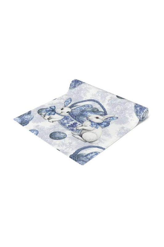 Chinoiserie Bunny Tavşan Desen Ranır - Runner
