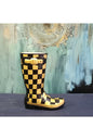 Mackenzie Black Gold Ceramic Boots