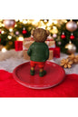 Teddy Bear Ralph L Snack - Breakfast - Coffee - Fruit Presentation Plate