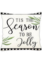 Yılbaşı, Christmas, Kış, Winter Ekoseli Seri Season No:1 Kırlent - Kırlent Kılıfı