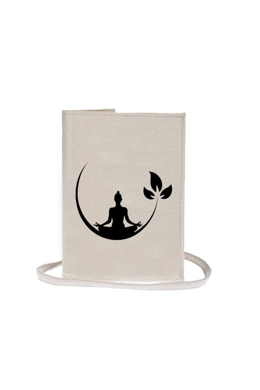 Yoga Sevginin Gücü Nakışlı Kitap - Tablet - Ebook Çantası / Kılıfı