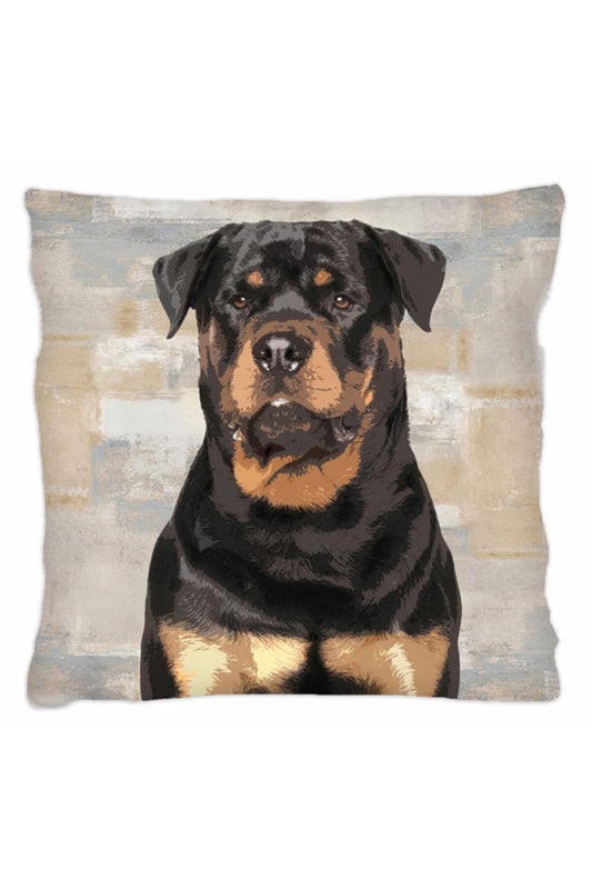 Evcil Hayvanlarımız Serisi Kırlent & Yastık & Kırlent Kılıfı - Köpekler - Rottweiler