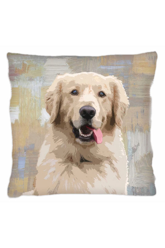 Evcil Hayvanlarımız Serisi Kırlent & Yastık & Kırlent Kılıfı - Köpekler - Golden Retriever