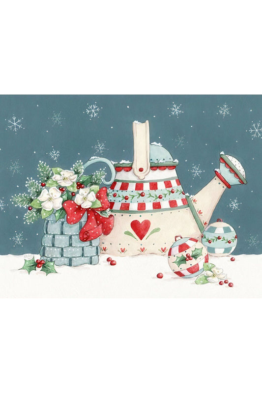 Vintage Christmas no:4 Patterned Placemat Rectangle 35 x 50 cm