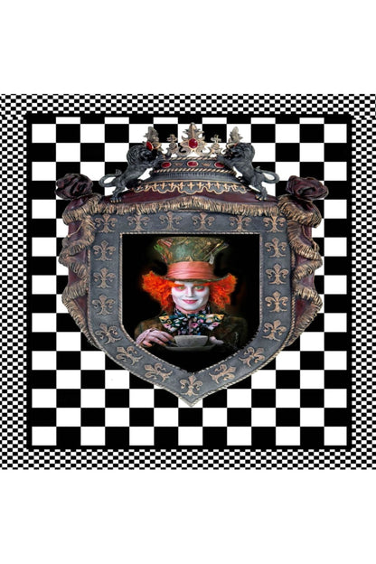 Alice Wonderland Yastık & Kırlent & Kırlent Kılıfı Design No: 8