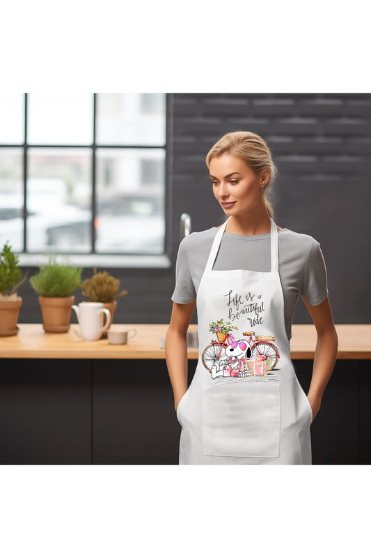 Snoopy Themed Apron Multi-Purpose Apron - Snoopy Apron