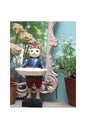 Cat with Tray, Cat Presenting Figurine, Presentation Holder, Candy Bowl