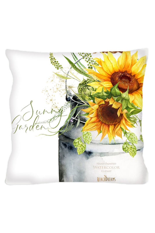 Sunny Garden Ayçiçeği Yastık & Kırlent & Kırlent Kılıfı No:2