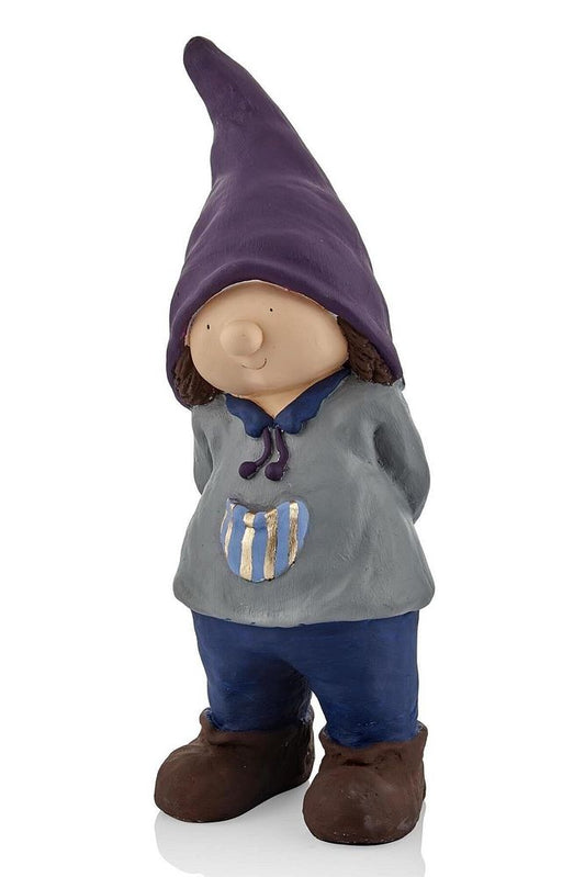 Decorative Polyester Dwarf Boy Statue