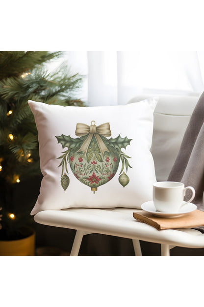 Yılbaşı, Christmas, Kış, Winter Serisi Kırlent - Kırlent Kılıfı