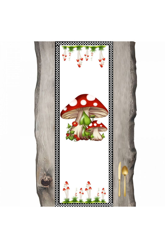 Mushroom Pattern Runner