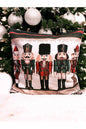 Yılbaşı, Christmas, Kış, Winter Nutcracker Fındıkkıran Yeşil Kırlent - Kırlent Kılıfı