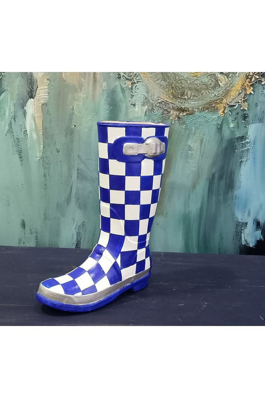 Mackenzie Blue Ceramic Boots